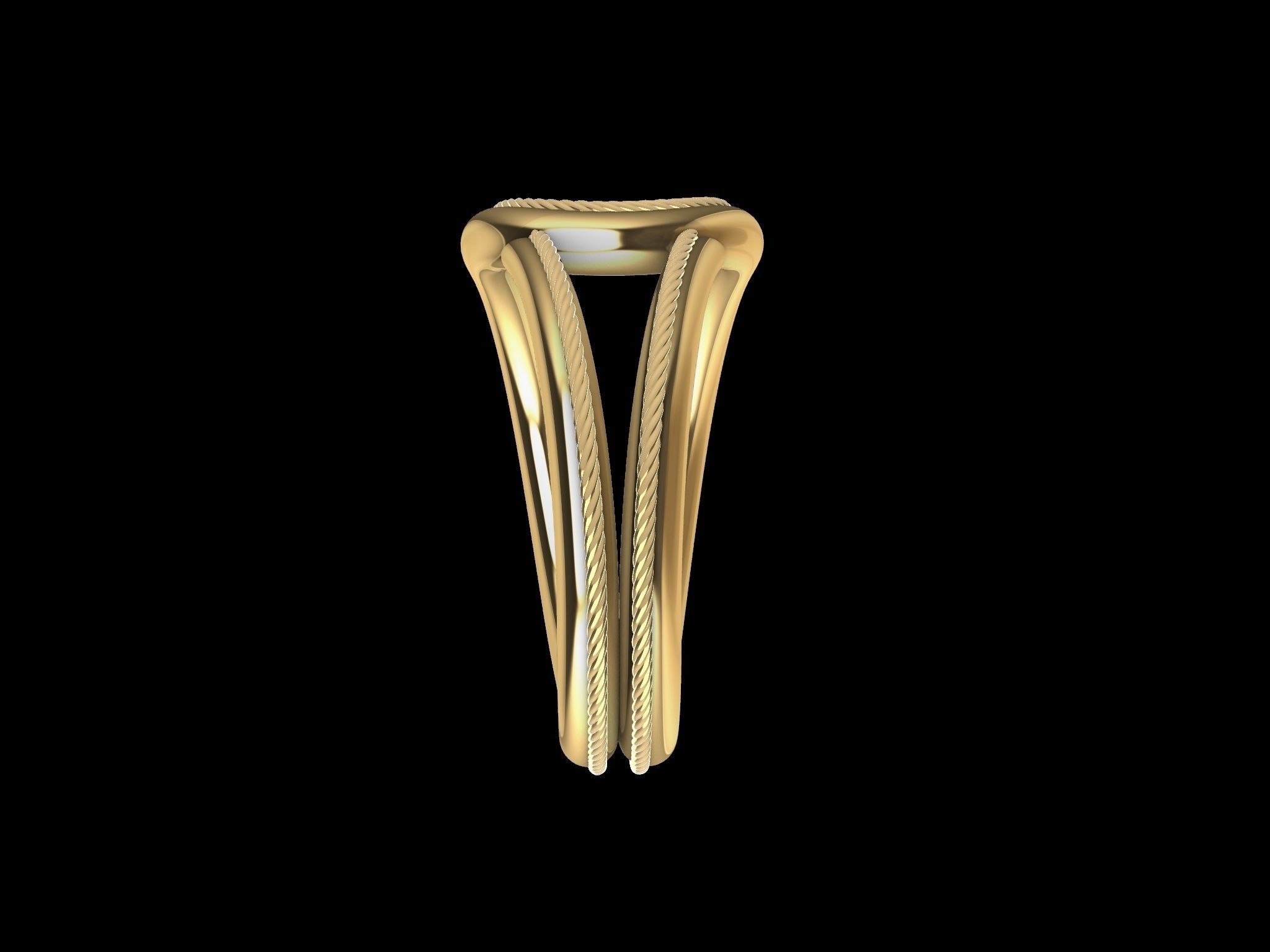 rope ring stl verified 3D print model_18