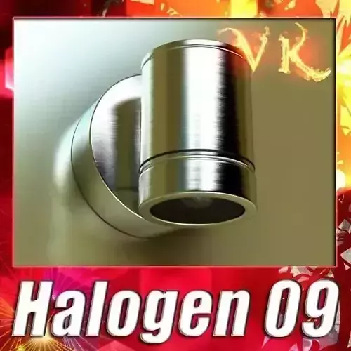 Halogen Lamp 09 Photoreal