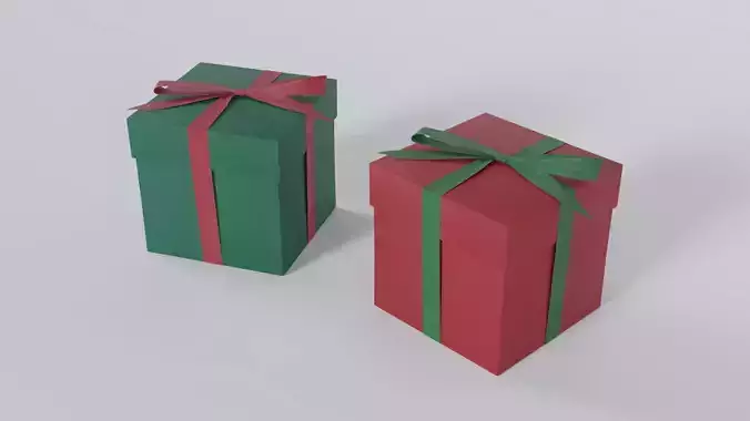 Gift Box 3D model