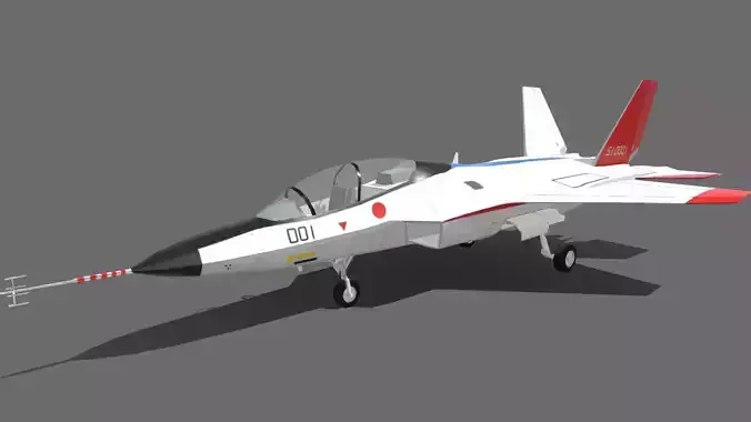 X2 Shinshin Low-poly 3D model