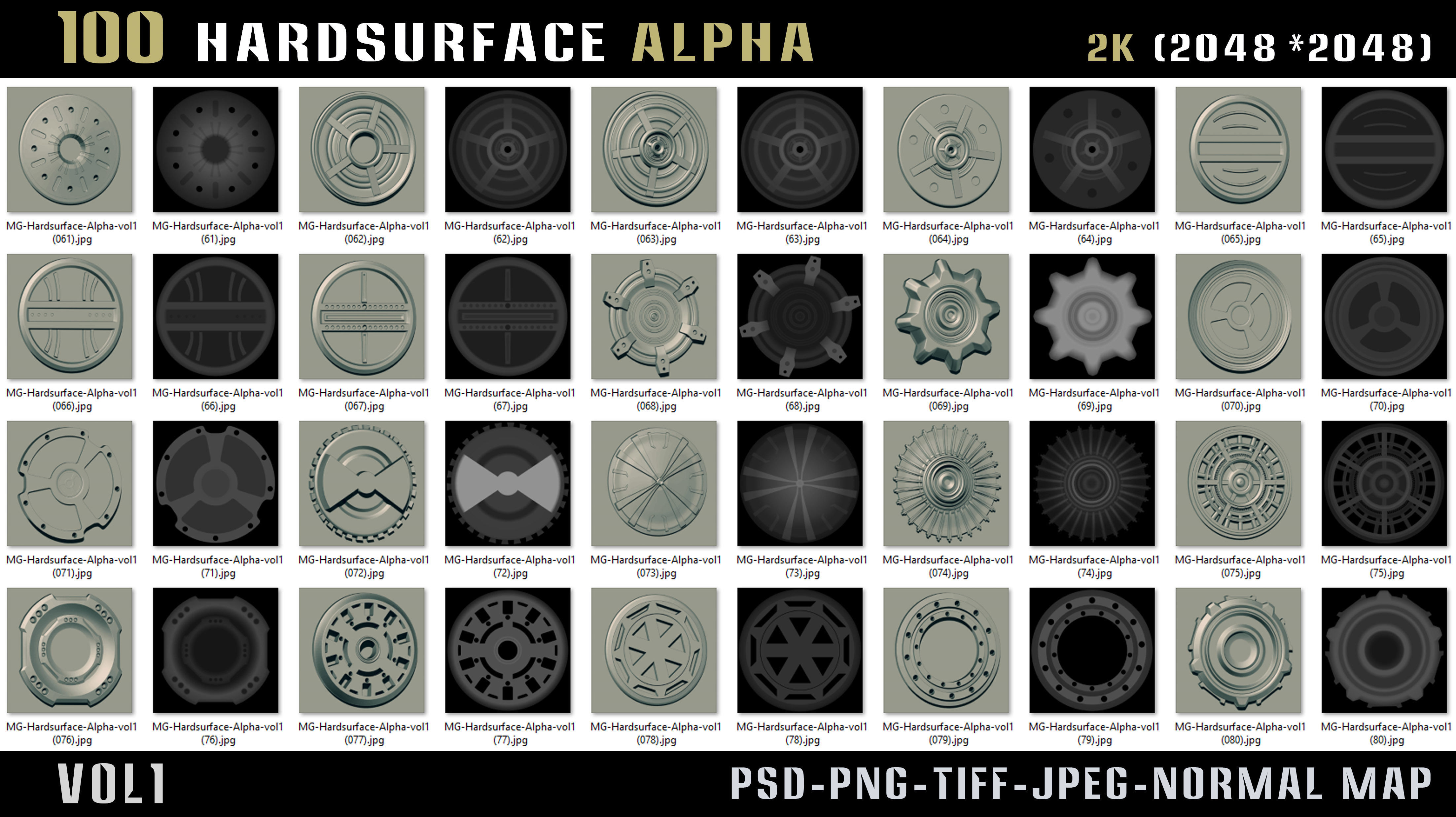 100 Hard surface Alpha - Vol 1 Texture_4