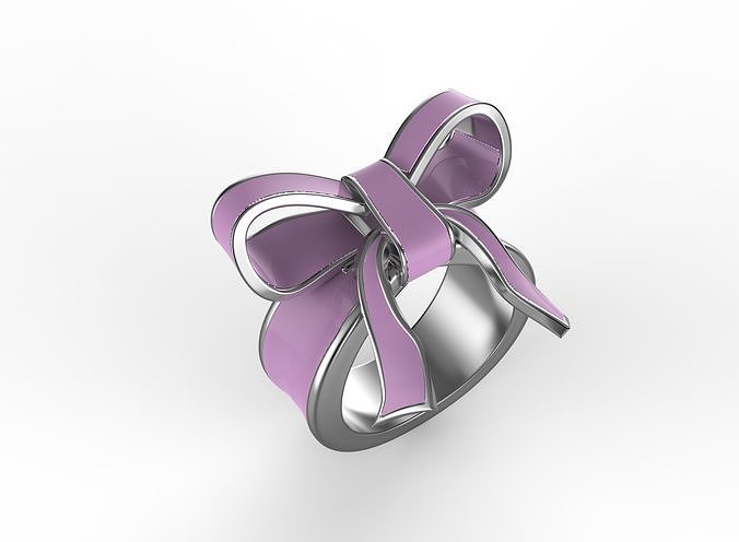 Ring Bow Free 3D print model
