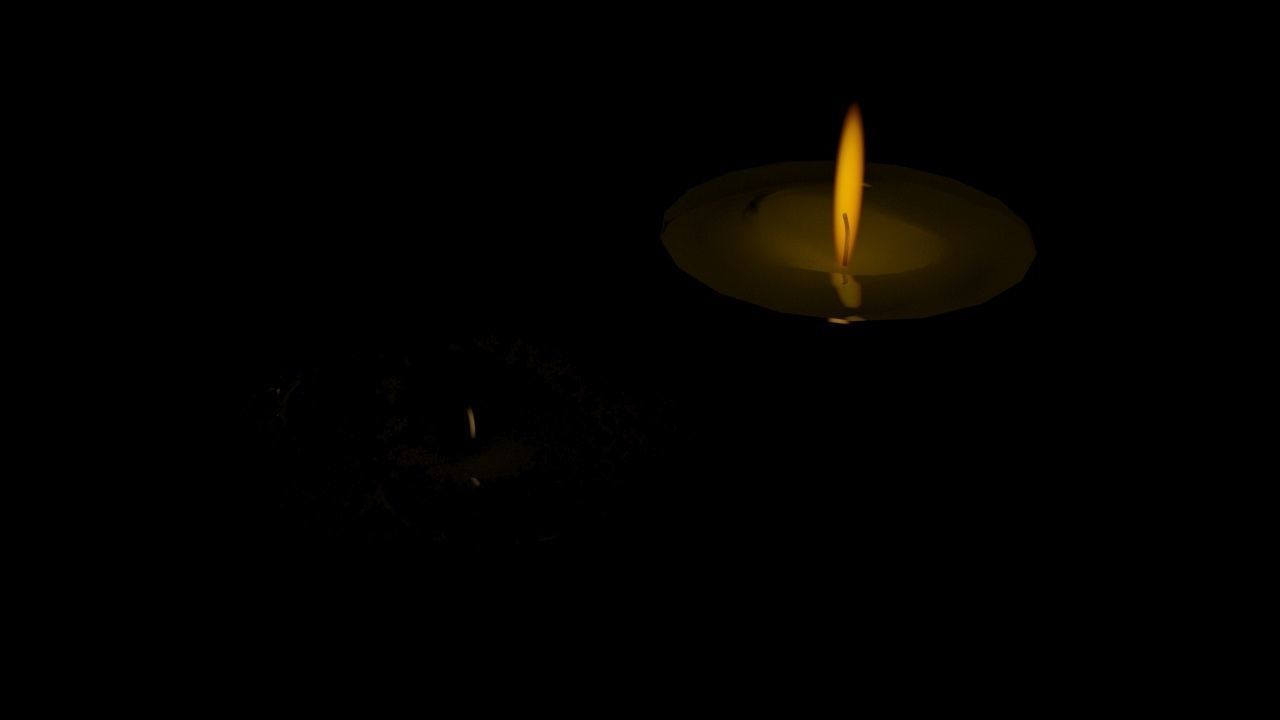 Mini Candles 3D model_4