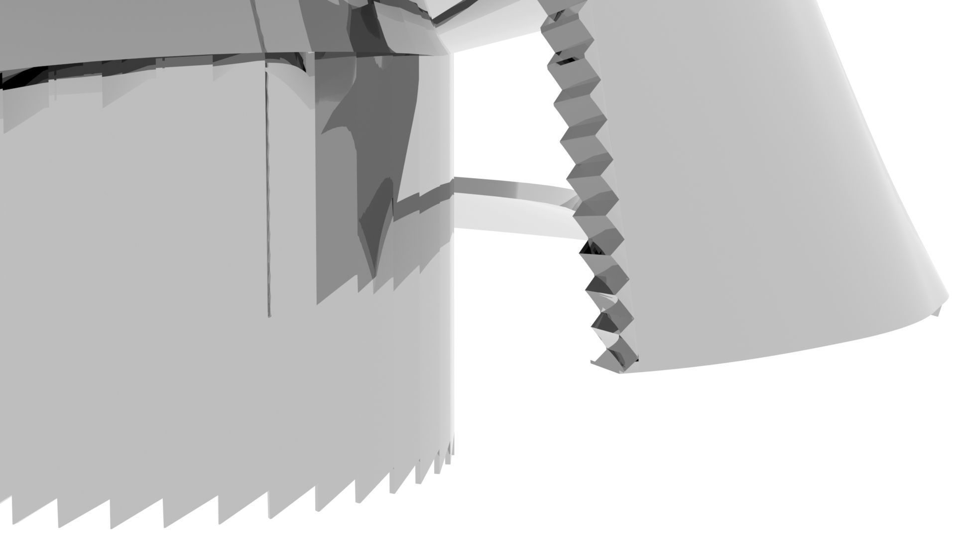 Pineapple Slicer 3D model_7