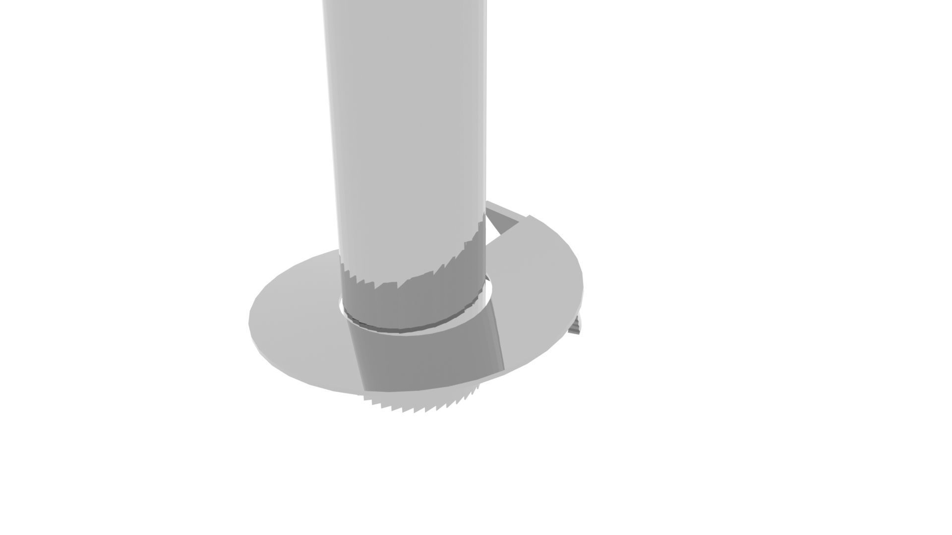 Pineapple Slicer 3D model_4