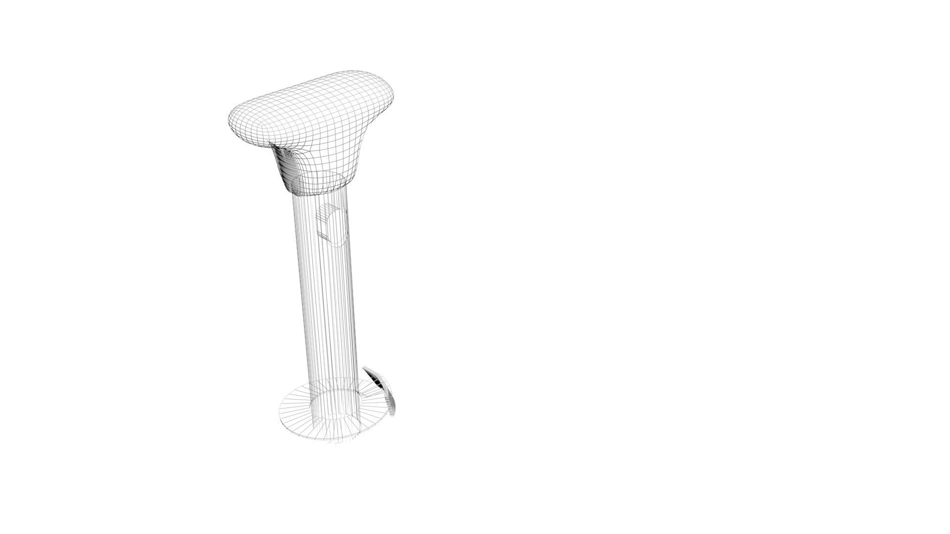 Pineapple Slicer 3D model_9