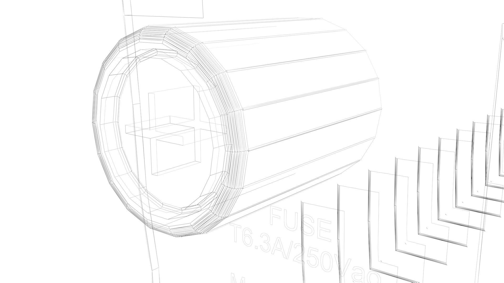 Mercury Backup UPS 3D model_15