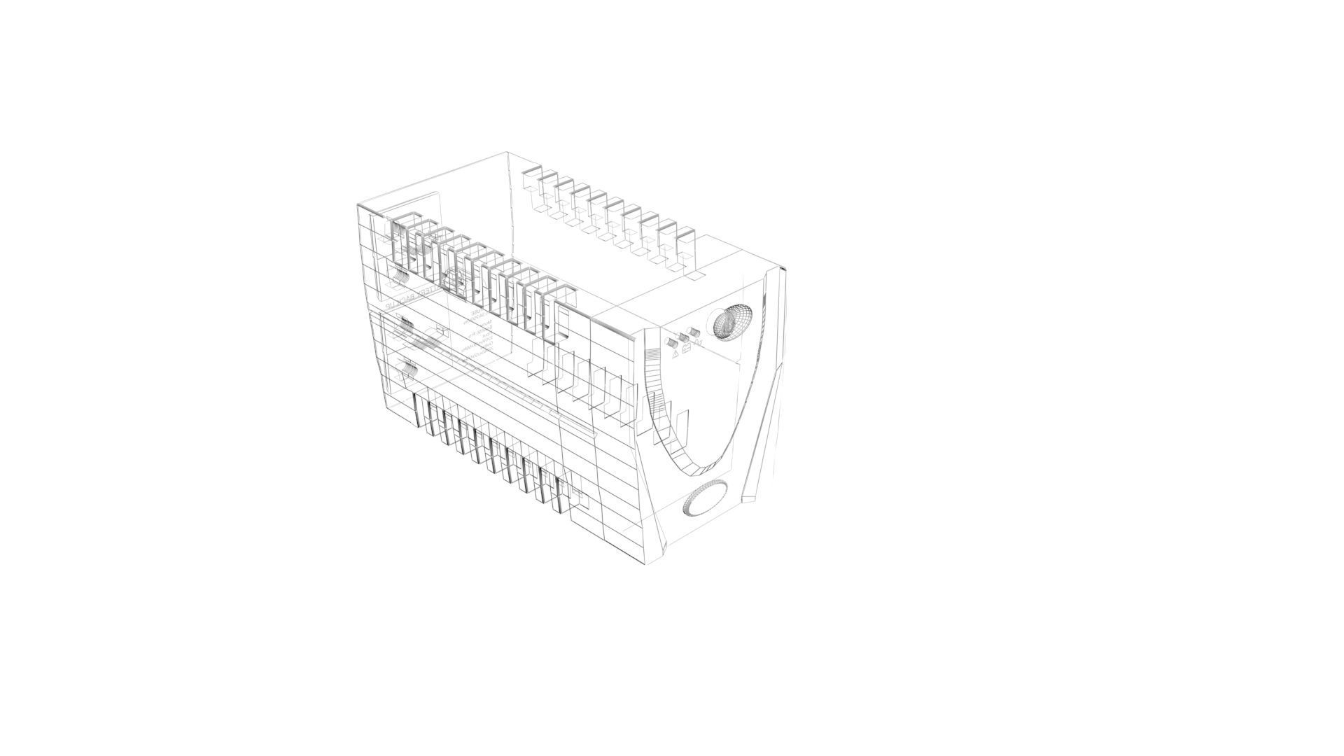 Mercury Backup UPS 3D model_8