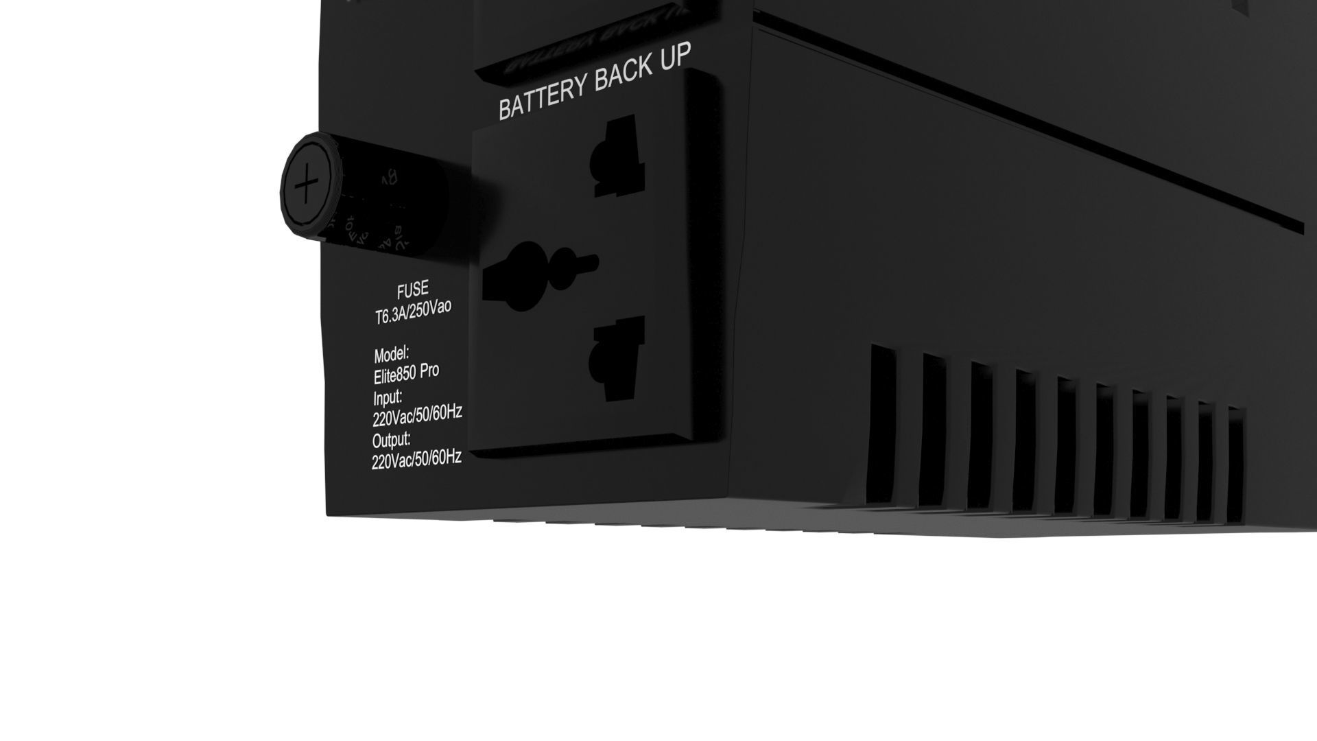 Mercury Backup UPS 3D model_7