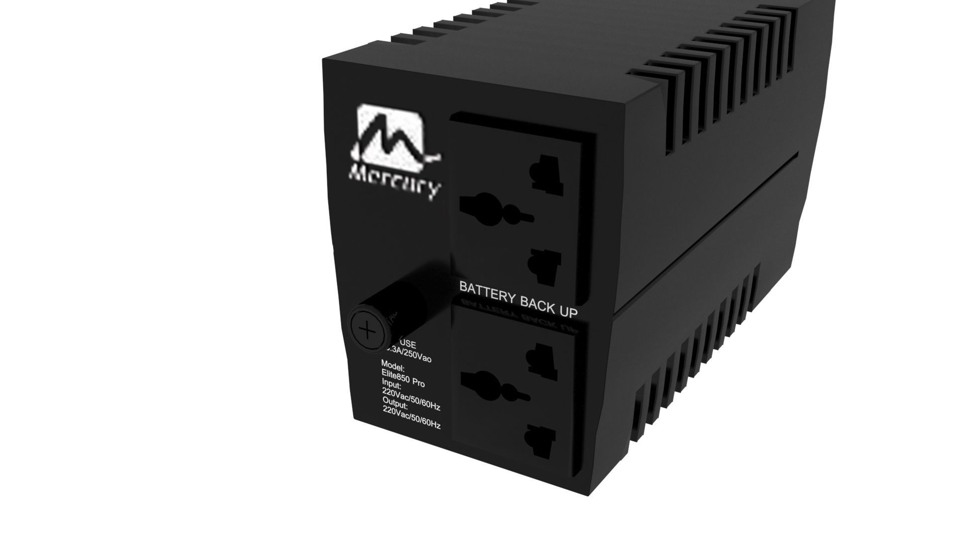 Mercury Backup UPS 3D model_4