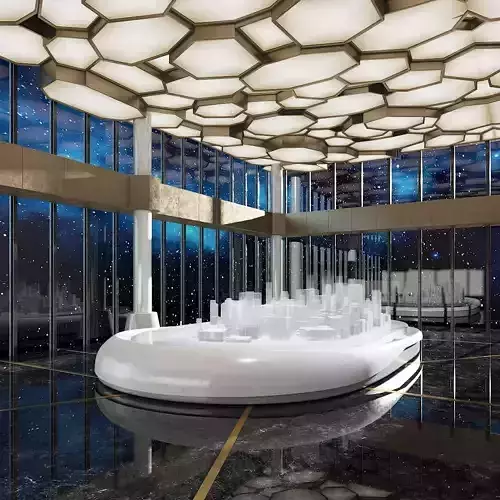 Exhibition room 03 3D model