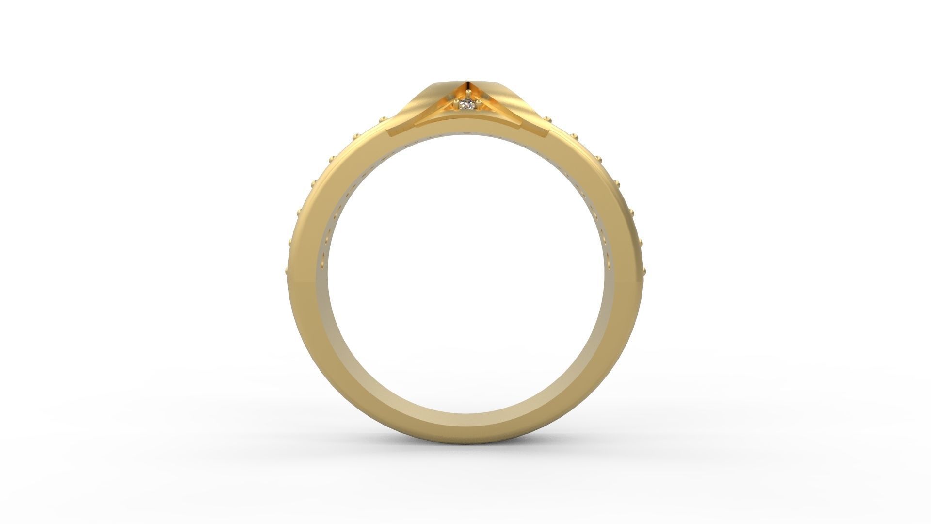 Cocktail Ring 082 3D print model_2