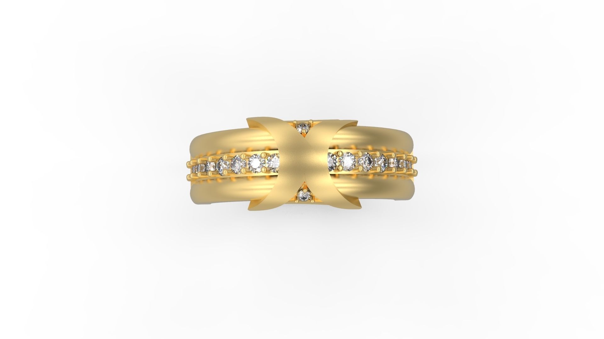 Cocktail Ring 082 3D print model_3