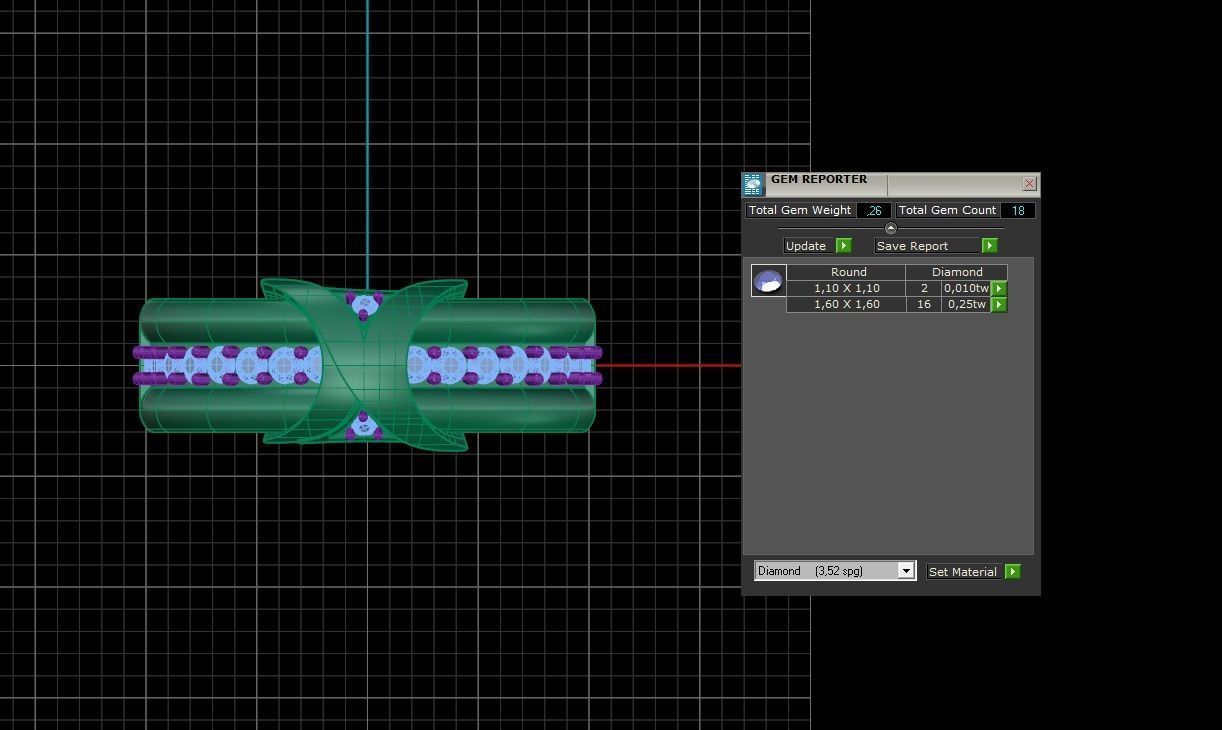Cocktail Ring 082 3D print model_9
