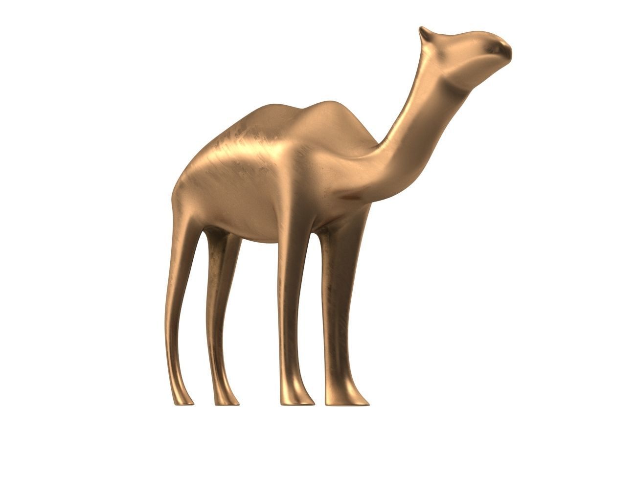 Camel PBR Low-poly 3D model_6