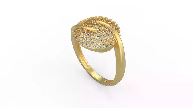 Cocktail Ring 093 3D print model