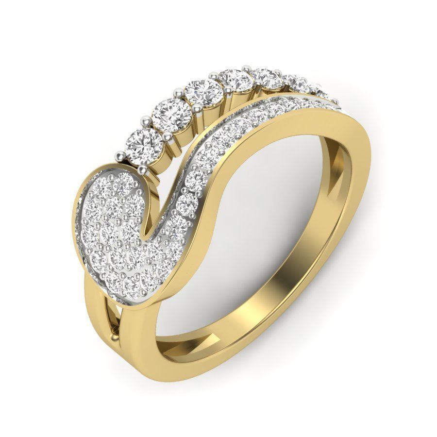 Cocktail Ring 122 3D print model_5