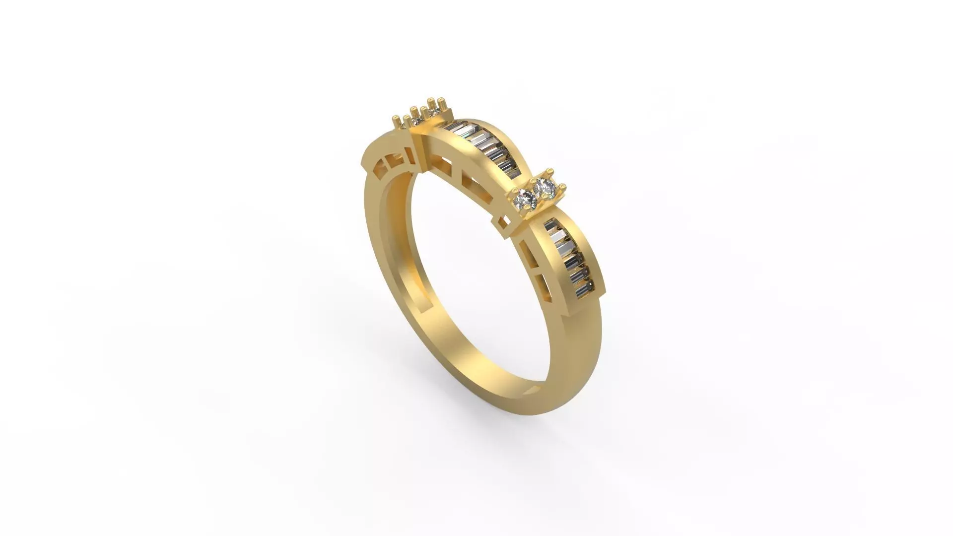 Cocktail Ring 125 3D print model