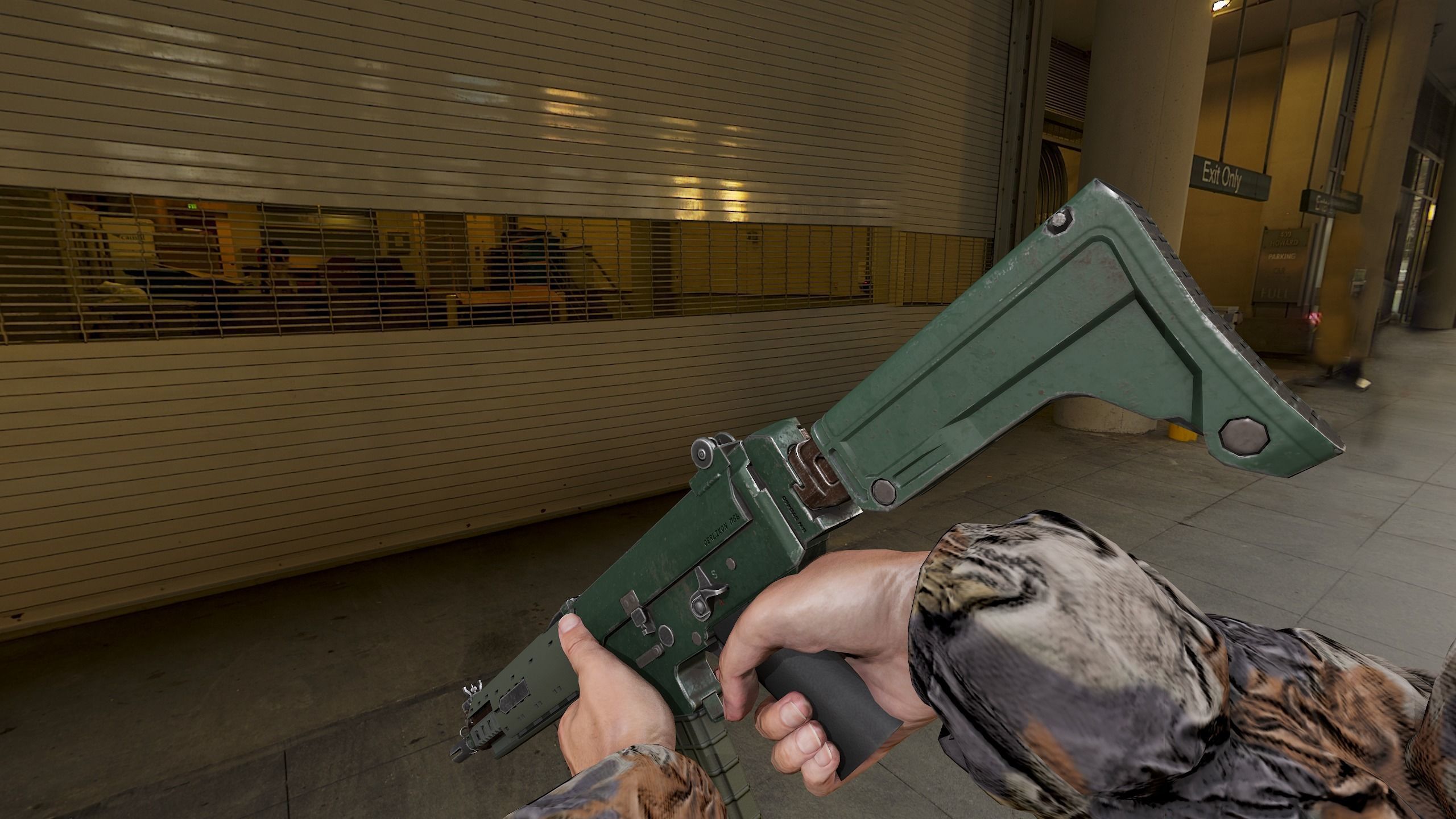 Terrorist Low-poly 3D model_26