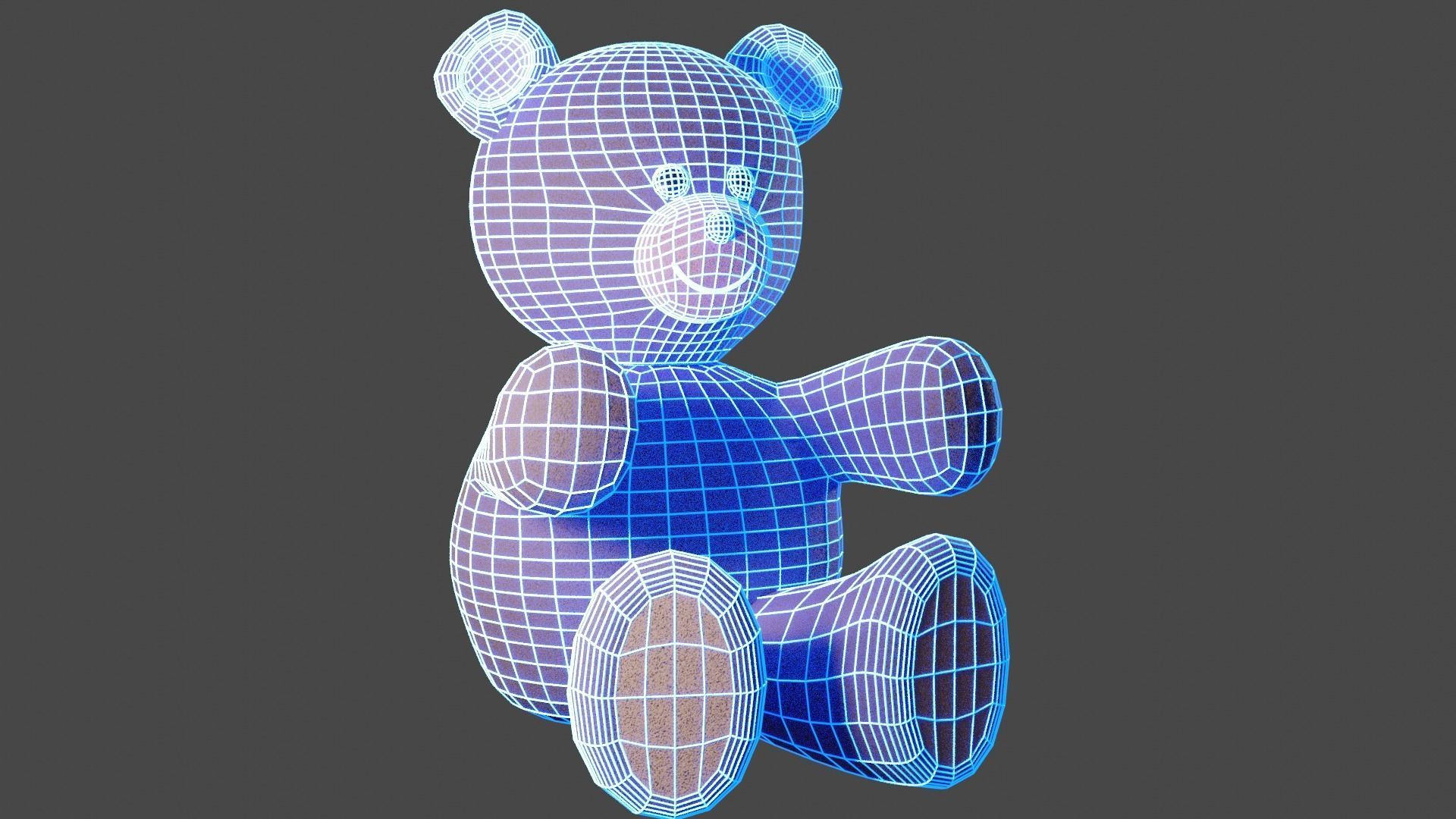 Teddy Bear 3D model_19