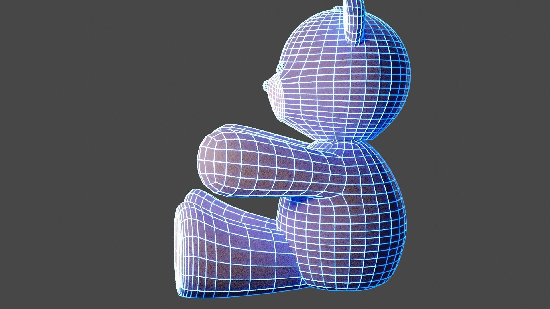 Teddy Bear 3D model_12