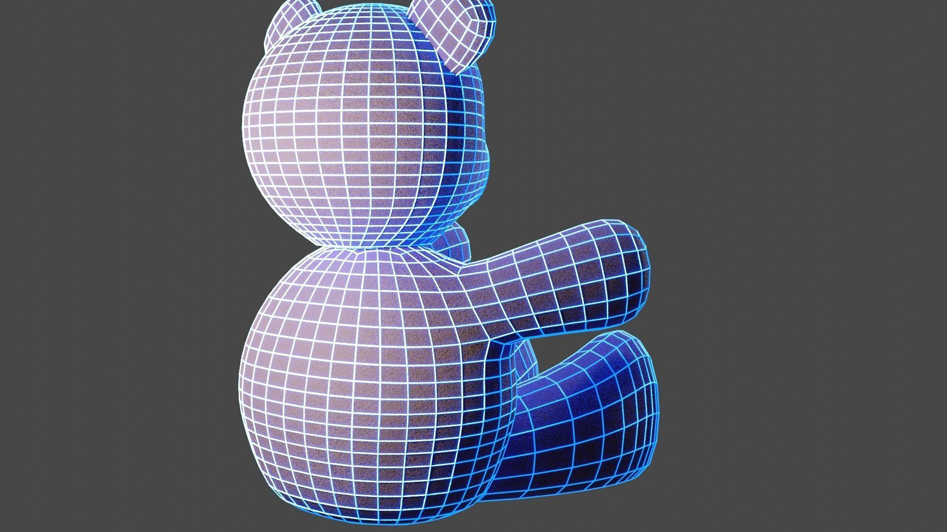 Teddy Bear 3D model_29