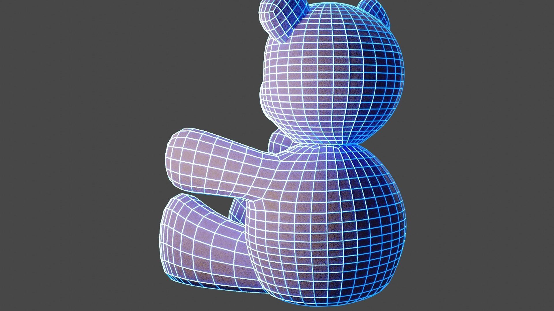 Teddy Bear 3D model_8