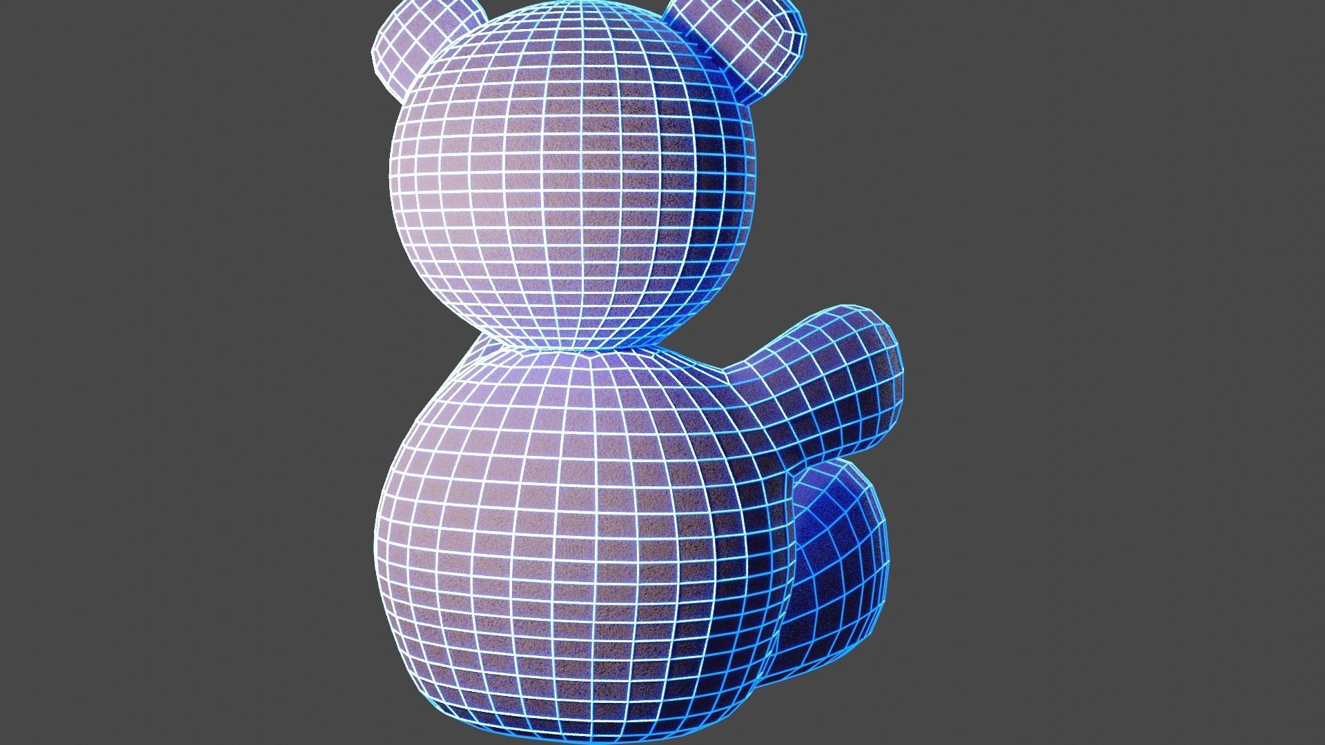 Teddy Bear 3D model_31