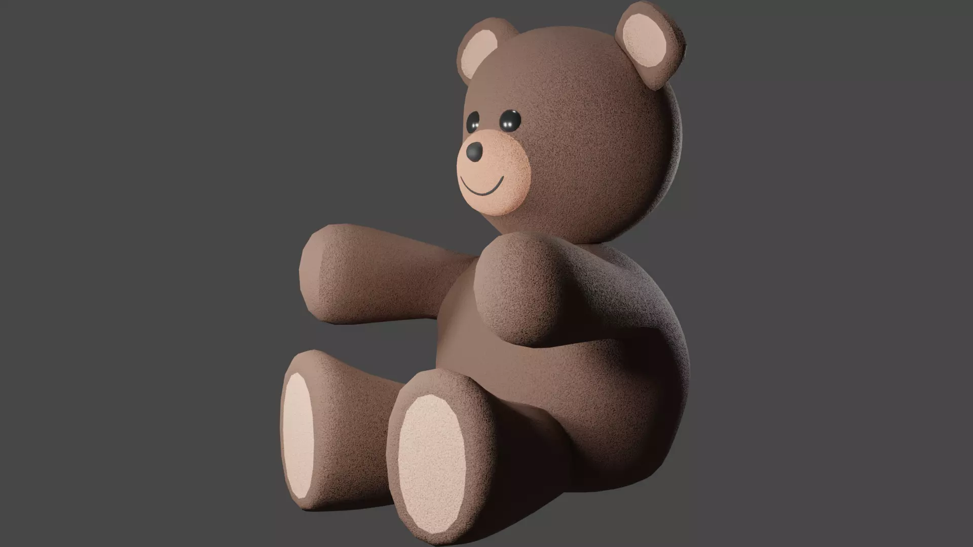 Teddy Bear 3D model_0
