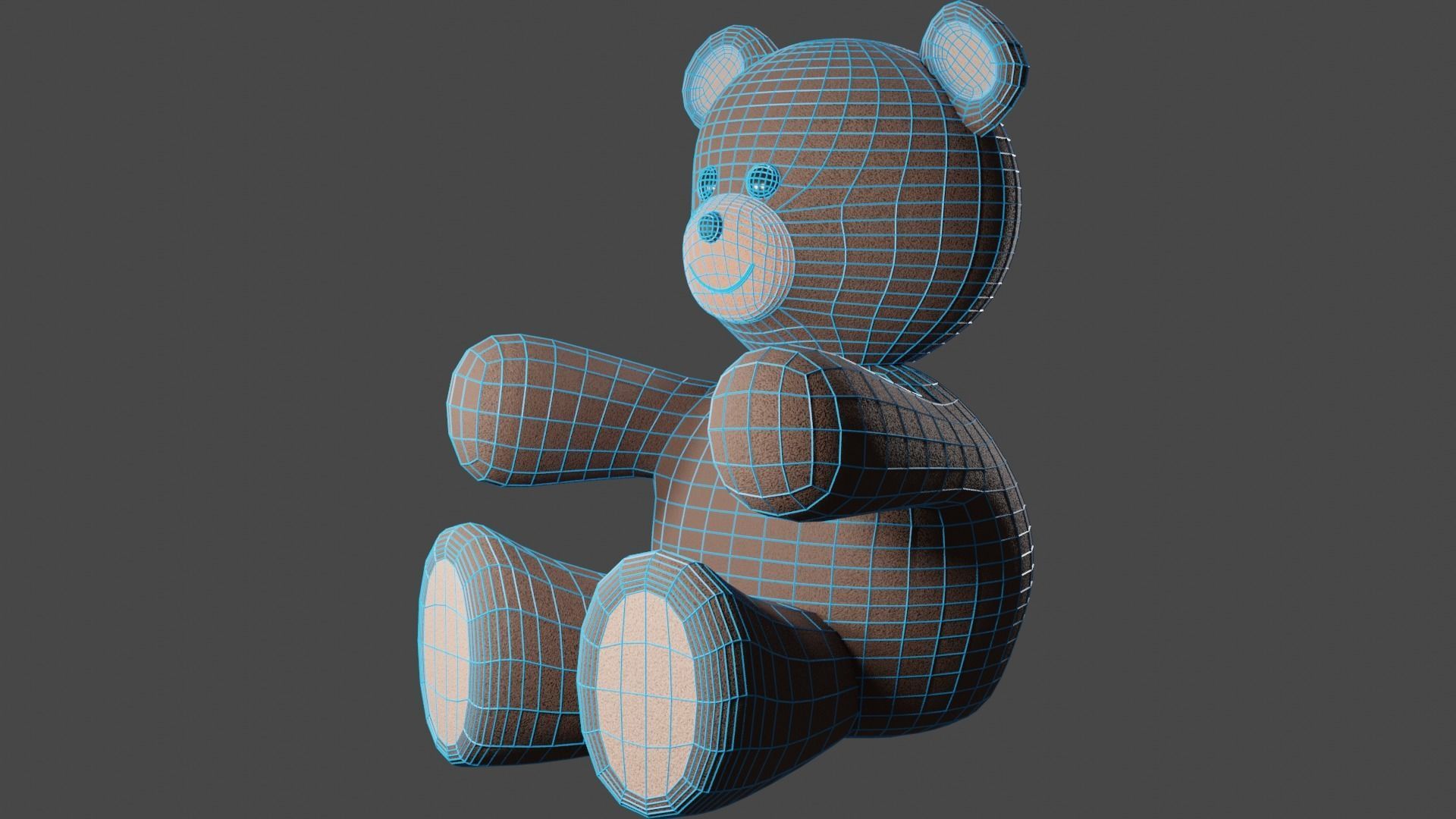 Teddy Bear 3D model_1