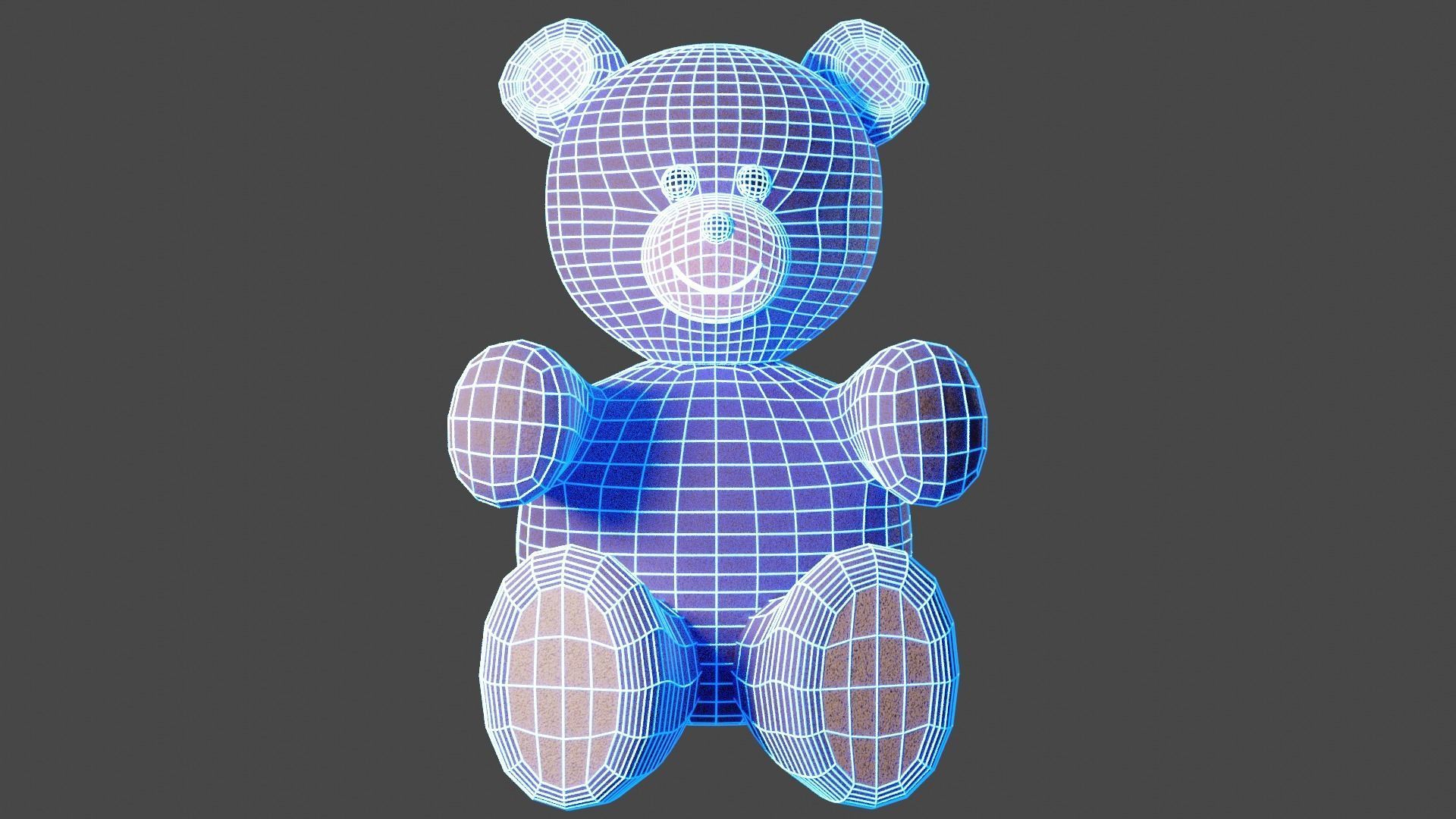 Teddy Bear 3D model_17