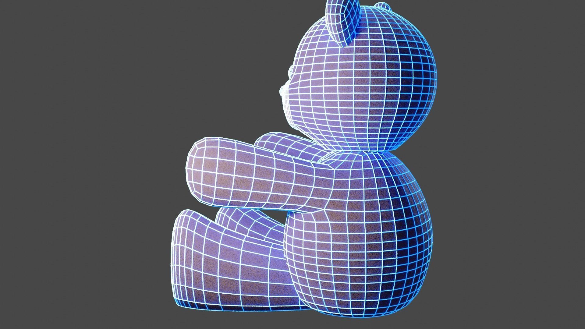 Teddy Bear 3D model_10