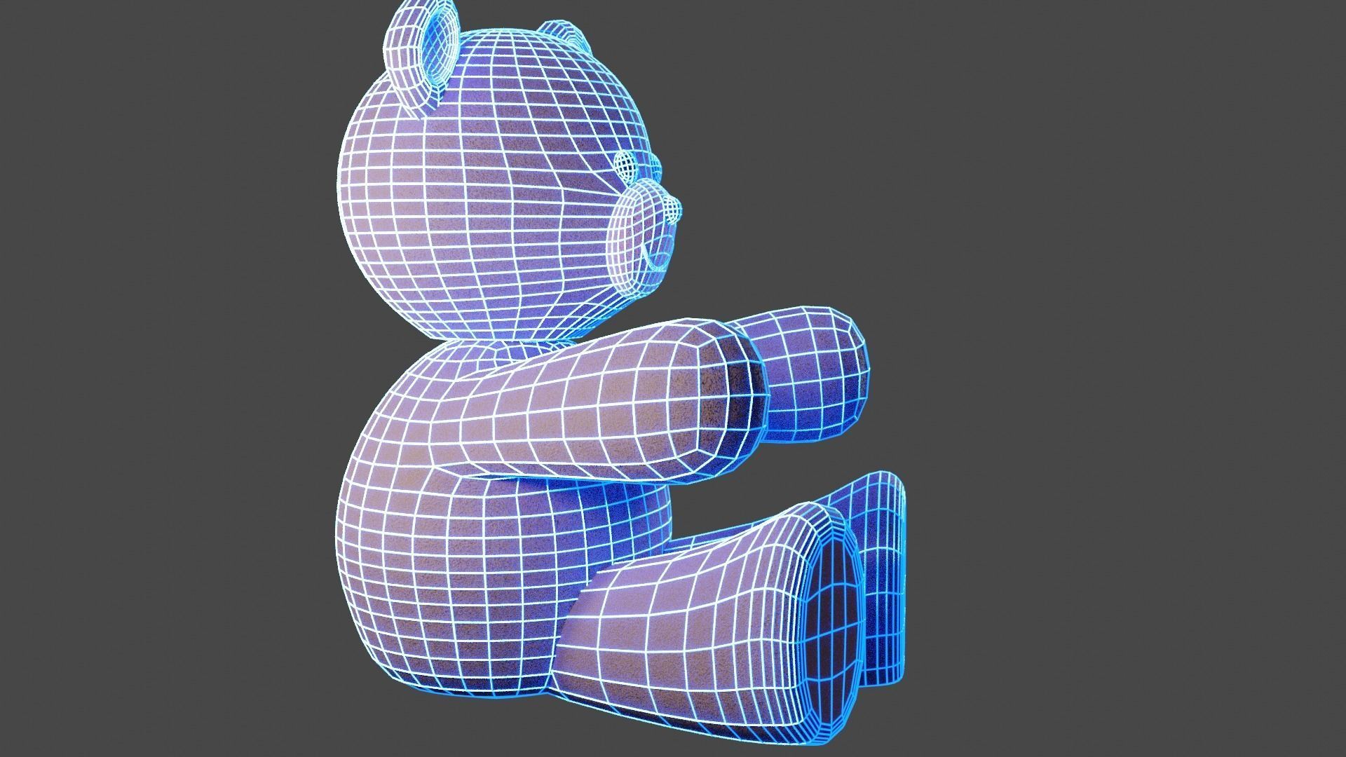 Teddy Bear 3D model_23