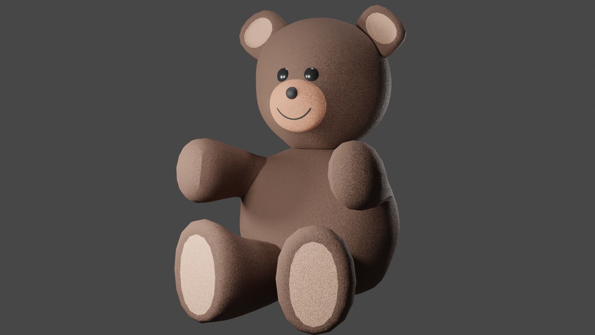 Teddy Bear 3D model_2
