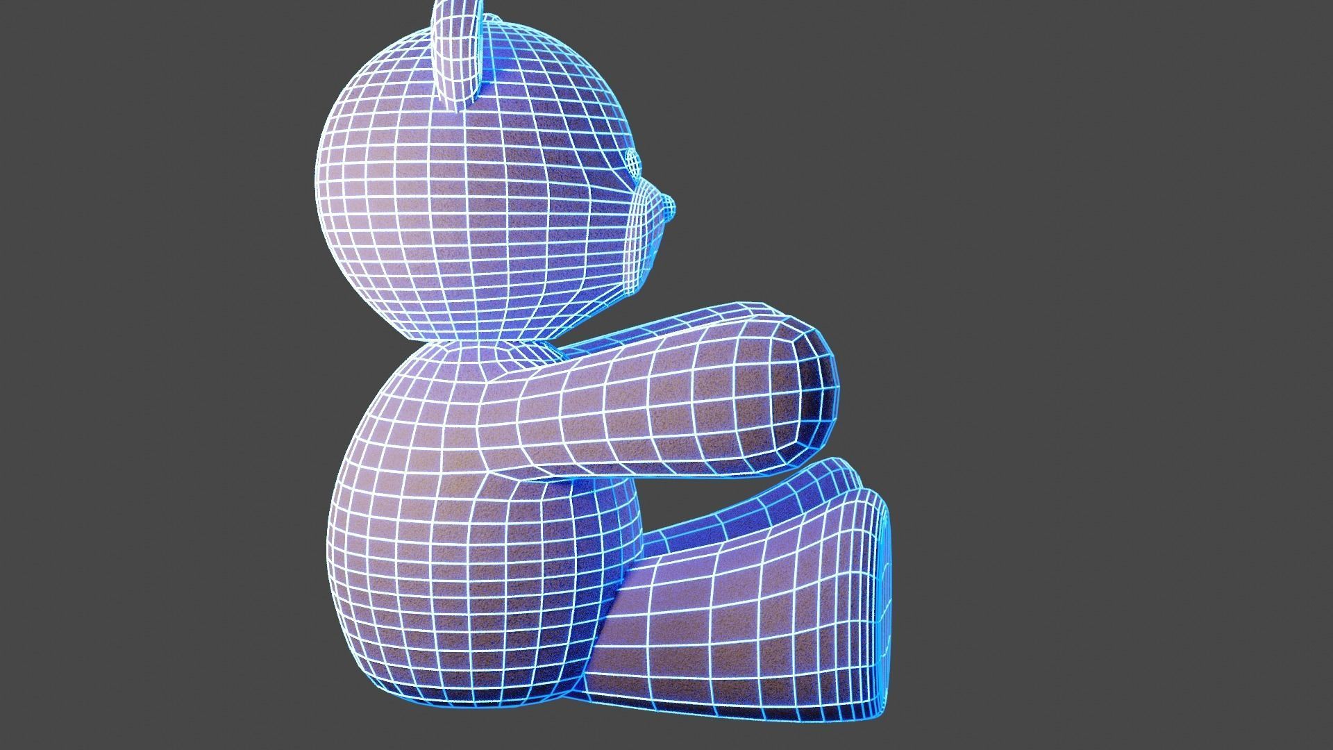 Teddy Bear 3D model_25