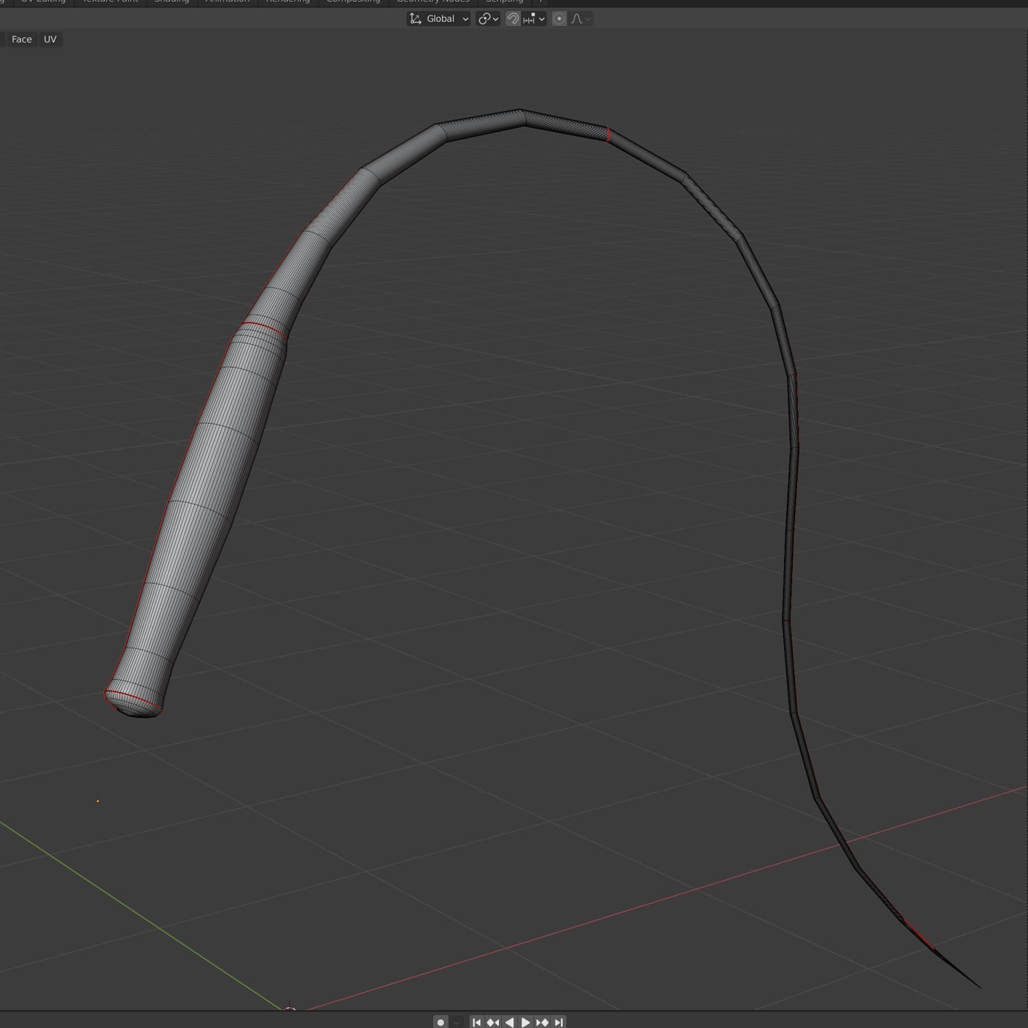 BDSM Bondage Whip leather studio domina NSFW  Low-poly 3D model_2