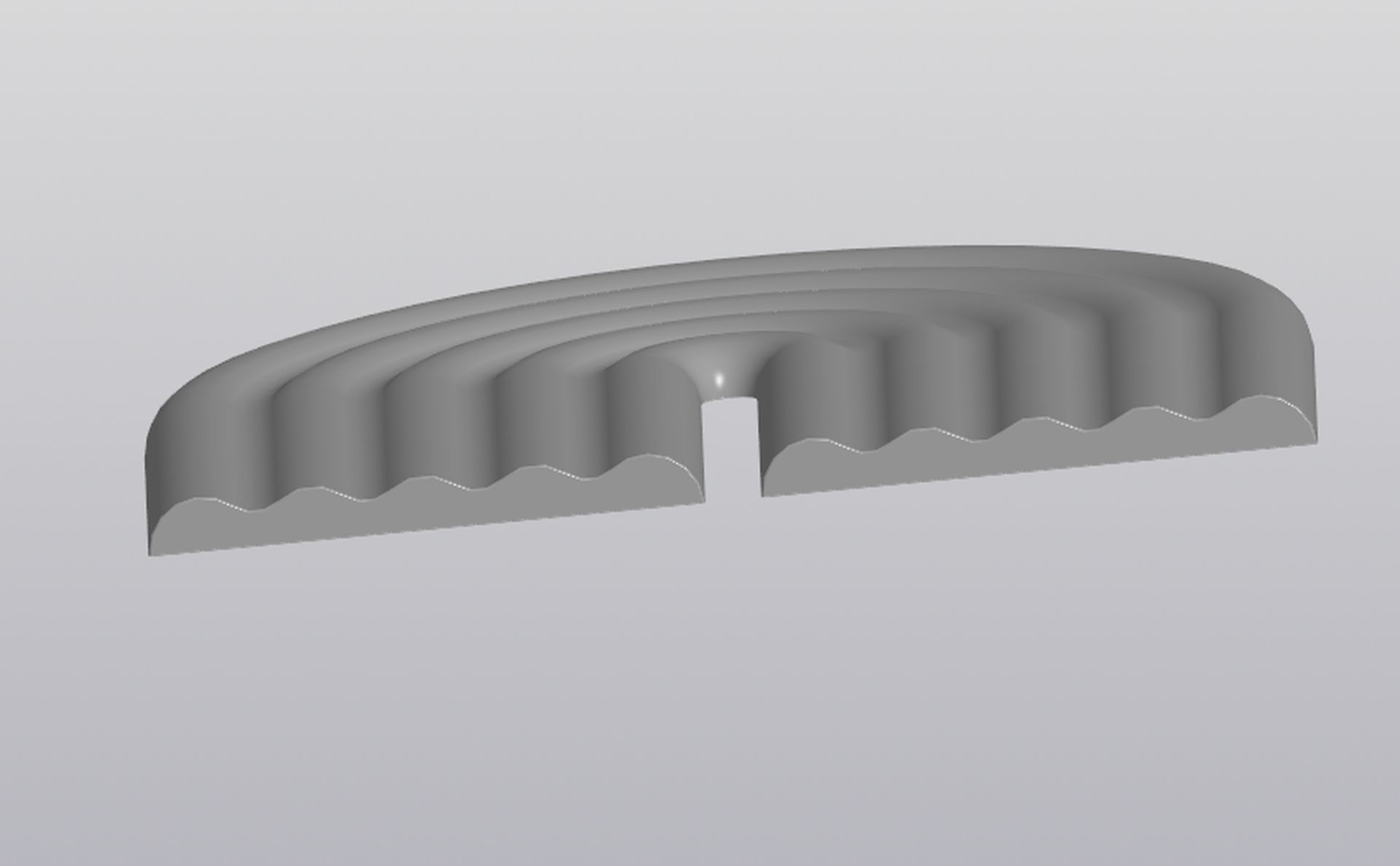 Cup coaster Rainbow 3D print model_4