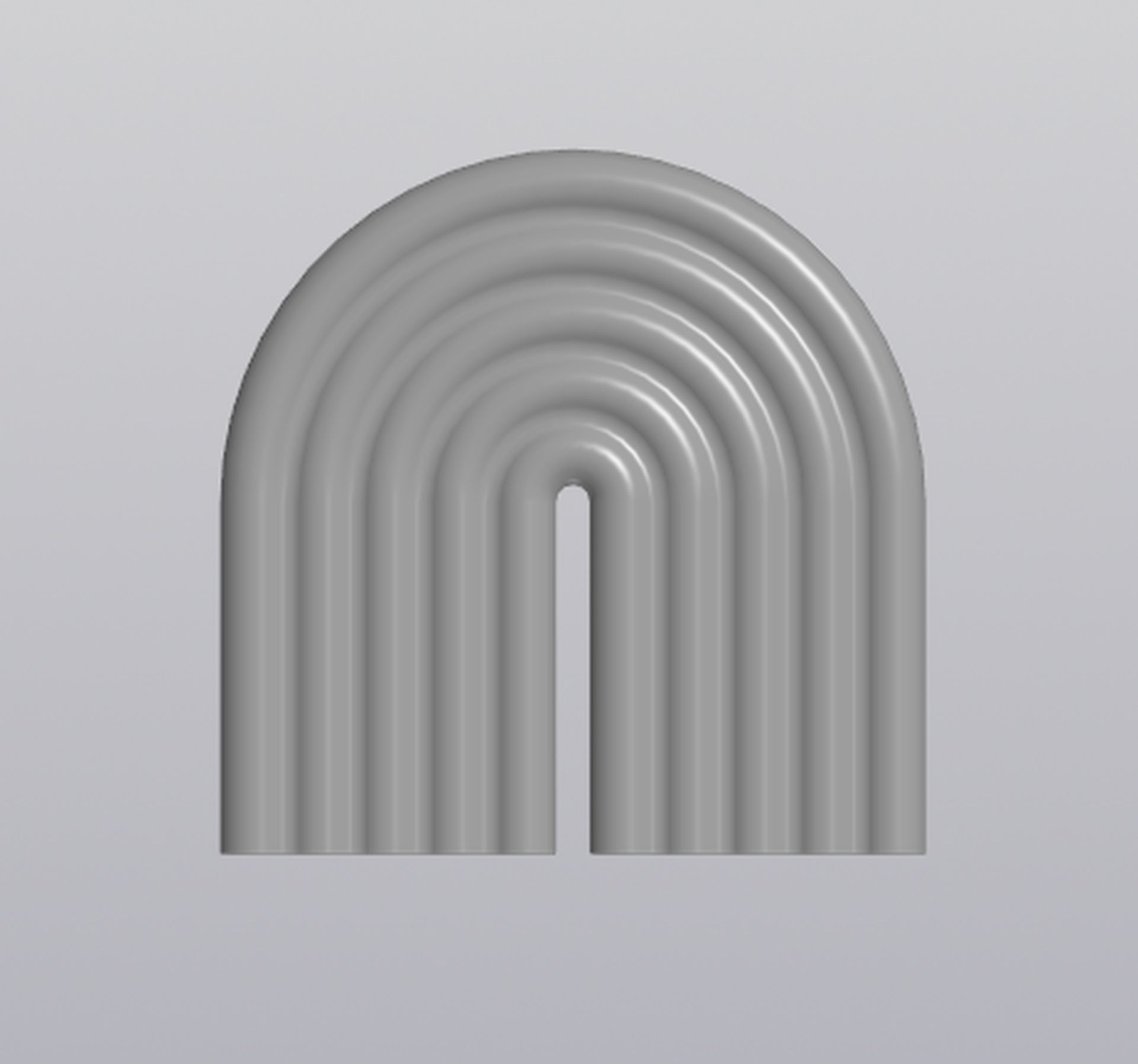 Cup coaster Rainbow 3D print model_1