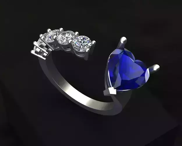 Open Heart Ring
