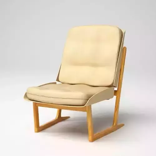Brown And Tan Chair