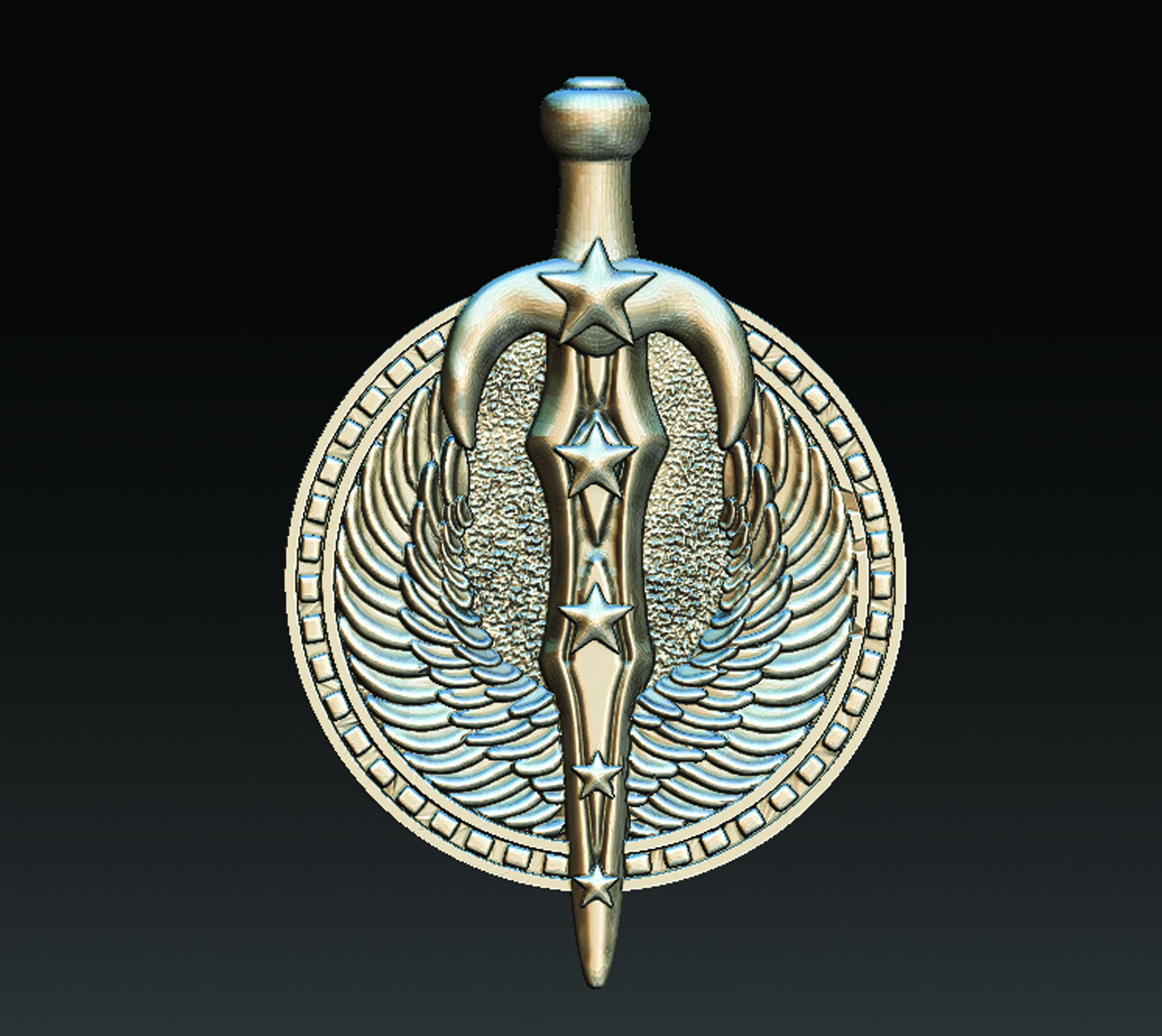 Sword Wing  3D print model_5