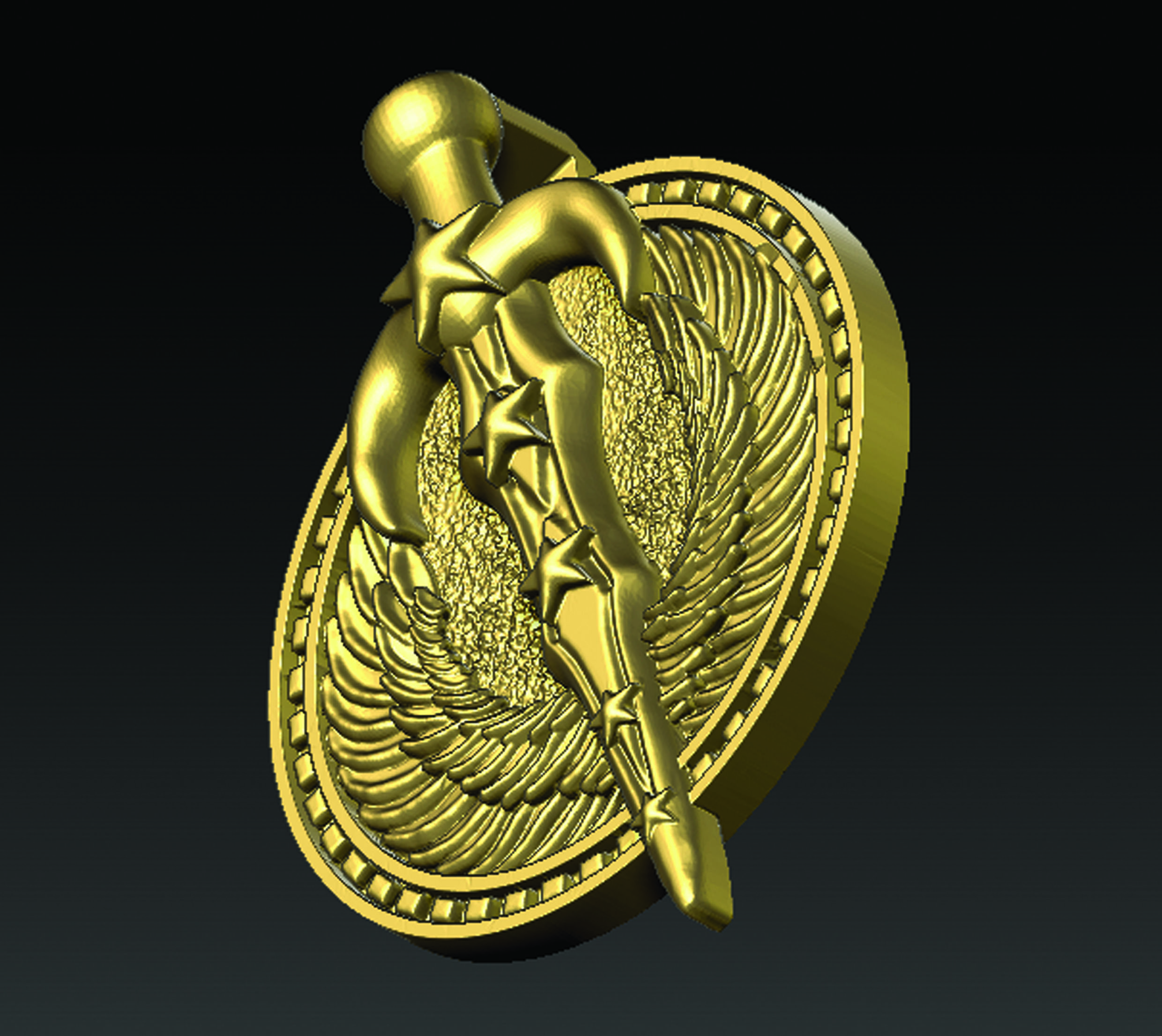 Sword Wing  3D print model_1