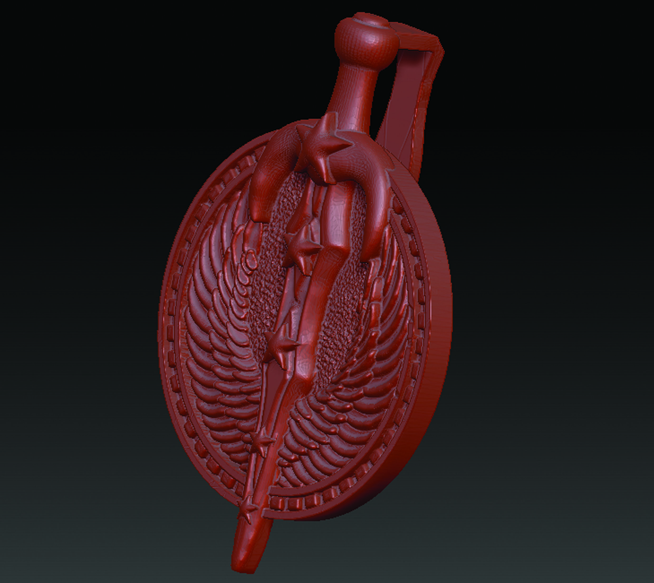 Sword Wing  3D print model_15