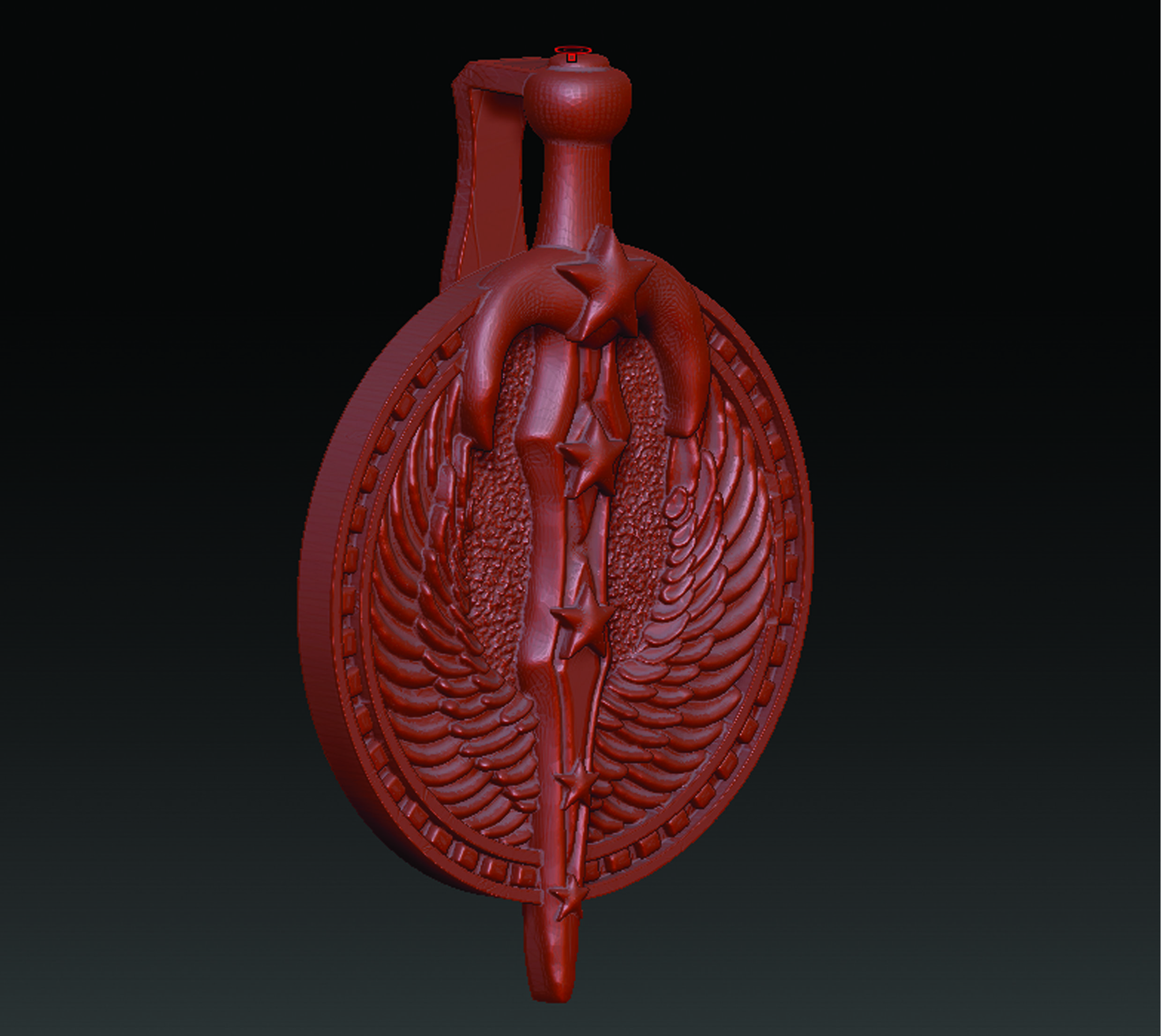 Sword Wing  3D print model_13