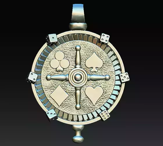 Poker Roulette  3D print model