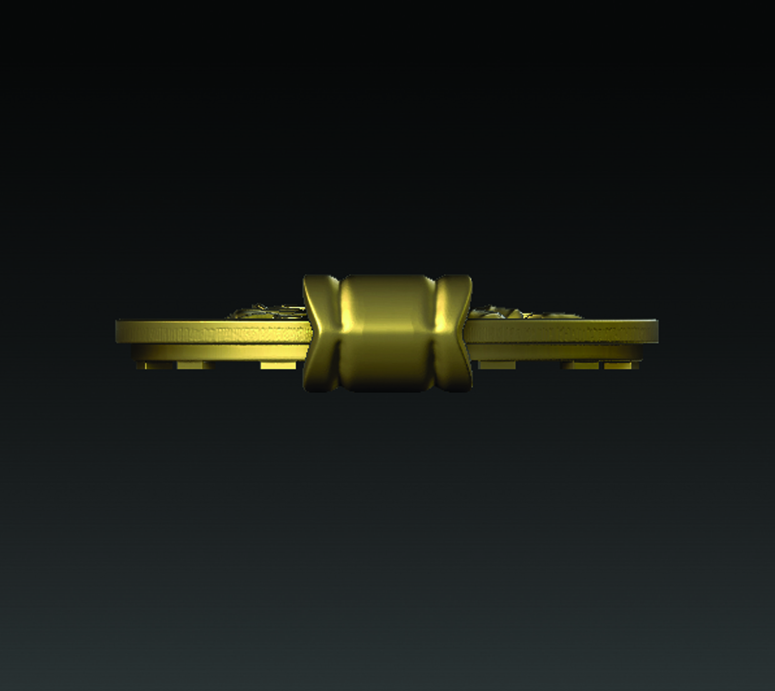 Sail Medallion  3D print model_9