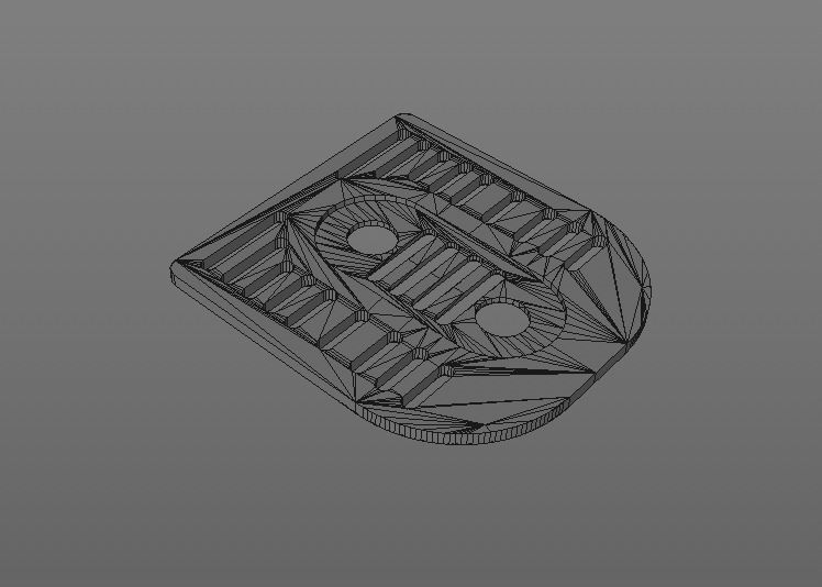 Dredd 2012 vest pull tab 3D print model_3