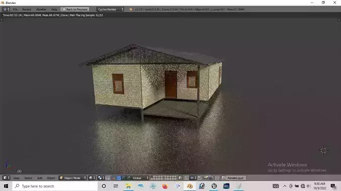 Rumah kayu panggung 003-004