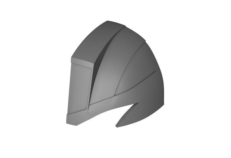 Dredd 2012 helmet 3D print model_2