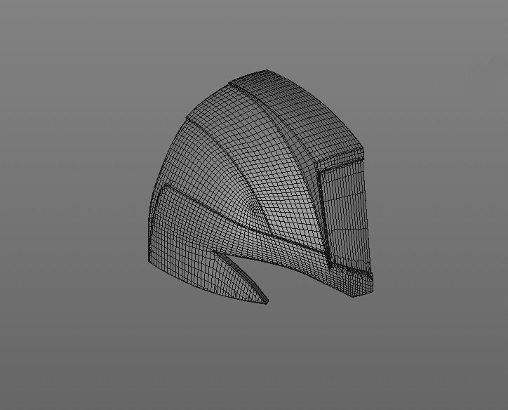 Dredd 2012 helmet 3D print model_5